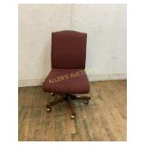 Upholstered Office Chair with Swivel Base