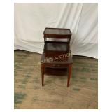 Two-Tierï¿½ Telephone Table with Drawers