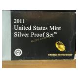 2011 United States Mint Silver Proof Set