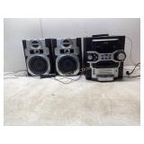 RCA Sound System with Speakers