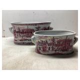 Porcelain Foot Washing Pots