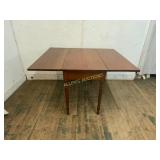 Wooden Drop Leaf Dining Table
