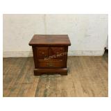 Wooden Nightstand with Drawer