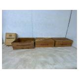 Wooden Wine Crates and Boxes