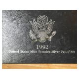 1992 United States Mint Premier Silver Proof Set