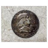 1954 Franklin Silver Half Dollar