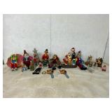 Clown Figurines and Decorations