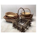 Seven Woven Baskets