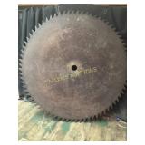 Large Industrial Steel Circular Saw Blade