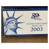 2003 United States Mint Proof Coin Set