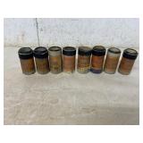 8 Edison Blue Amberol Cylindrical Records