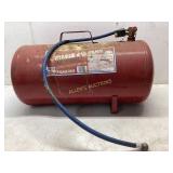 Portable Air Tank with Hose and Gauge