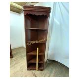 Wooden Corner Shelving Unit