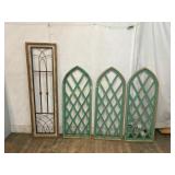Gothic-Style Wooden and Metalï¿½ Frames