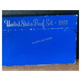 1983 U.S. Mint Proof Coin Set in Case
