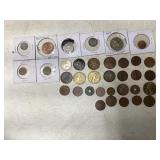 Foreign Coins and Tokens