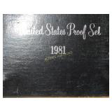 1981 United States Proof Coin Set
