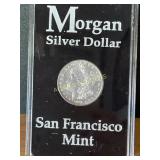 1881 Morgan Silver Dollar, San Francisco Mint