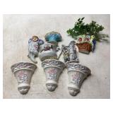Wall Pockets and Decorative Items