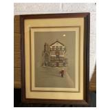 Framed Print of Molï¿½s Coffee House Exeter