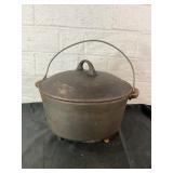 Cast Iron Dutch Oven with Lid and Handle