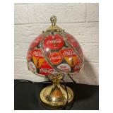 Brass Coca-Cola Theme Table Lamp