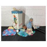 Annette Doll Case with Doll and Accessories