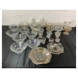 Pressed and Cut Glass Tableware