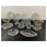 Pressed Glass Serving Ware