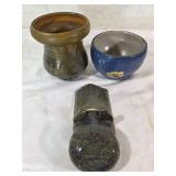 Three Ceramic Pottery Items