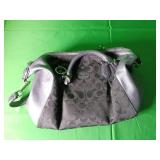 Coach Signature Jacquard and Leather Purse