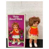 Mattel Baby Small Walk Doll with Original Box