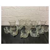 Pressed Glass Cups and Tumblers