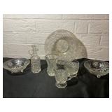 Pressed and Cut Glass Tableware