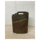 Metal U.S. Military-Style Jerry Can
