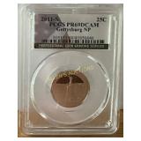 2011-S Gettysburg National Park 25C PR69DCAM