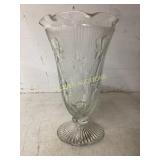 Iris and Herringbone Vase