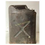 US Military-Style Metal Jerry Can, 20 Liters