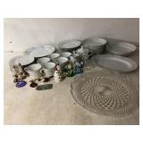 Glassware, Porcelain Dinnerware, and Decorative It