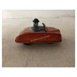 Vintage Tin Lithograph Wind-Up Car