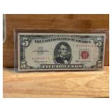1953 Series $5 United States Note