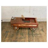 Metal Fire Chief Pedal Car