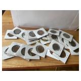 Foreign Coins in Paper Holders