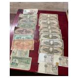 20 Foreign Currency Notes