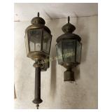 Brass Wall-Mounted Lanterns