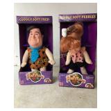 Flintstones Cuddly Soft Dolls in Boxes