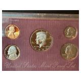 1989 United States Mint Proof Coin Set