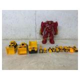 Action Figure and CAT Vehicles