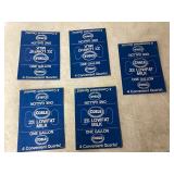 5 Coble 2% Milk Carton Labels