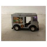 Gray Toy Bank Armored Truck with Coin Slot